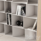 Trueliving 5 Cabinet Open Kids Brown wardrobes Laminated Finish & PU Finish with Drawers 8Ft *2Ft *9Ft -2438.4MM X 609MM X 2743.2MM)